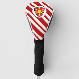 Flagge Nordmakedonien Golf Headcover