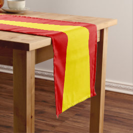 Flagge Nordmakedonien Kurzer Tischläufer