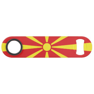 Flagge Nordmakedonien Speed Flaschenöffner