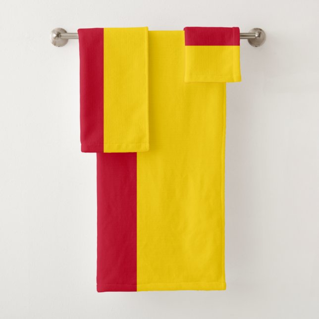 Flagge Nordossetiens Badhandtuch Set (Insitu)