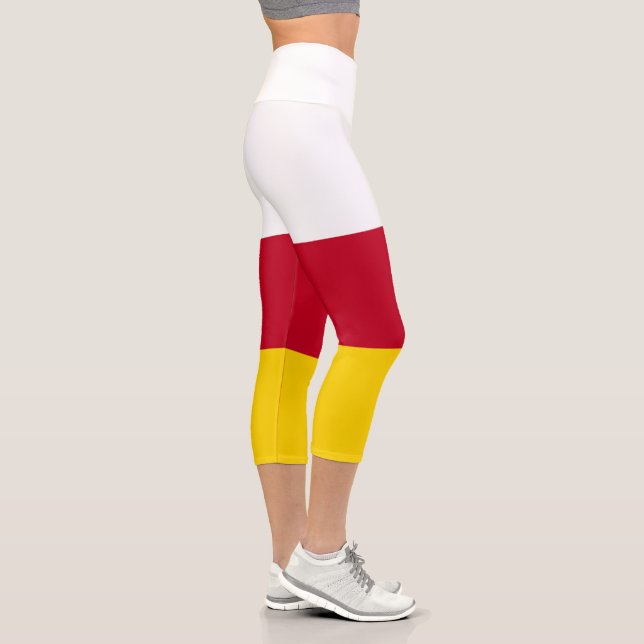 Flagge Nordossetiens Capri Leggings (Rechts)