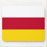 Flagge Nordossetiens Mousepad<br><div class="desc">Patriotische Flagge von Nordossetien Alania.</div>