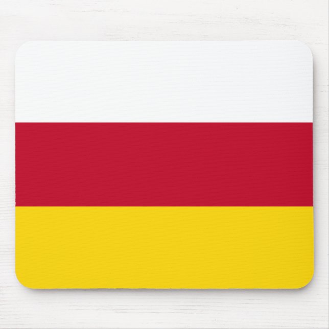 Flagge Nordossetiens Mousepad (Vorne)