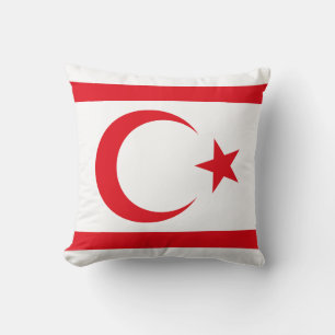 Flagge Nordzyperns Kissen