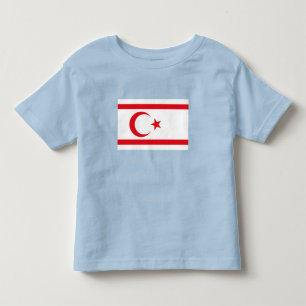 Flagge Nordzyperns Kleinkind T-shirt