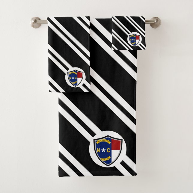 Flagge North Carolina Badhandtuch Set (Insitu)