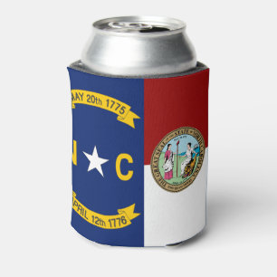 Flagge North Carolina Dosenkühler