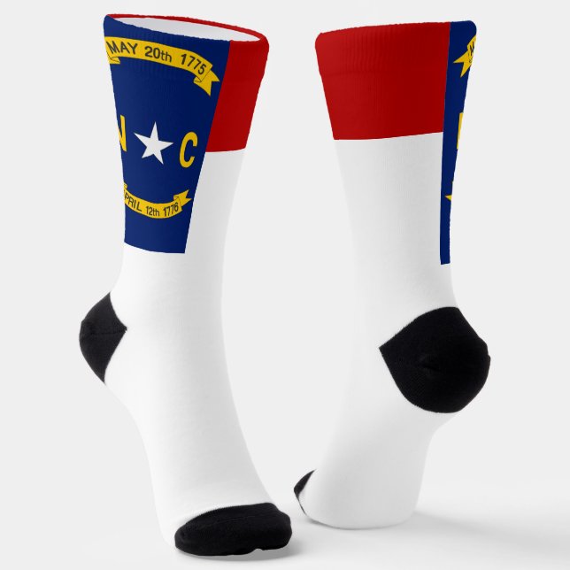 Flagge North Carolina Socken (Gewinkelt)