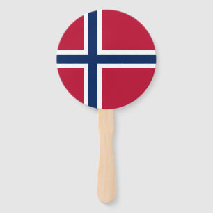 Flagge Norwegens Fächer