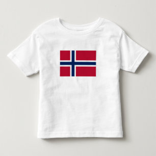 Flagge Norwegens Kleinkind T-shirt