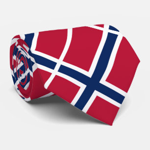 Flagge Norwegens Krawatte