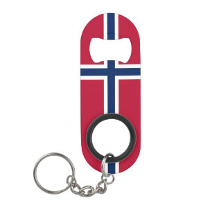 Flagge Norwegens Mini Flaschenöffner
