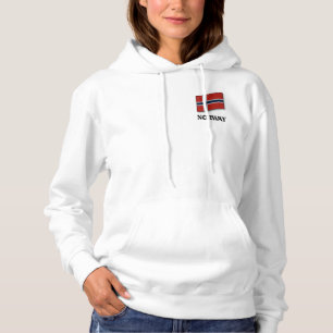 Flagge Norwegens, Muster Hoodie