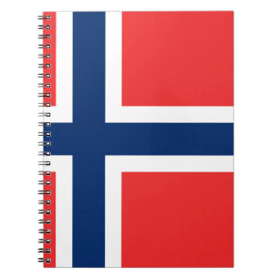 Flagge Norwegens Notizblock