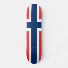 Flagge Norwegens Skateboard