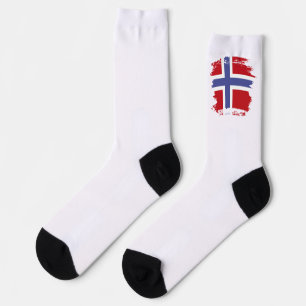 Flagge Norwegens Socken