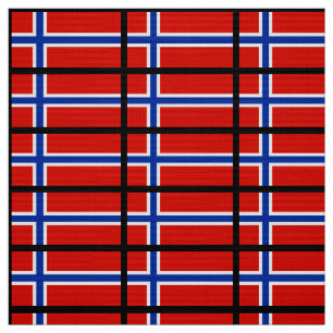 Flagge Norwegens Stoff