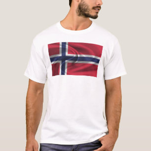 Flagge Norwegens T-Shirt