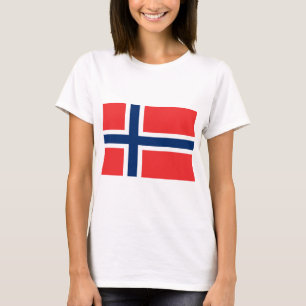 Flagge Norwegens T-Shirt
