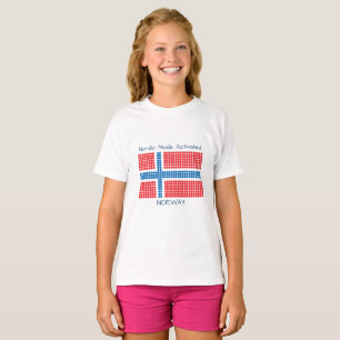 Flagge Norwegens T-Shirt