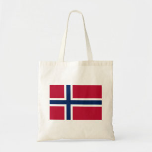 Flagge Norwegens Tragetasche