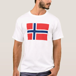 Flagge  	NorwegensT-Shirt T-Shirt