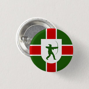 Flagge Nottinghamshire Button