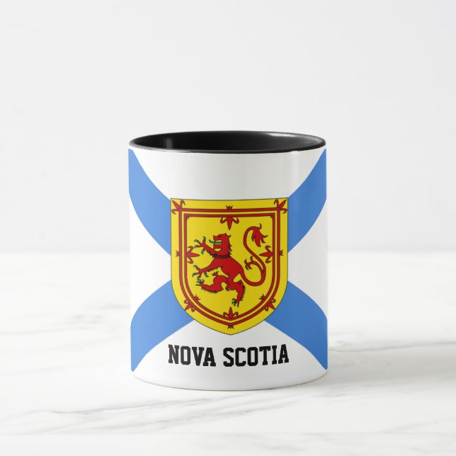 Flagge Nova Scotia Tasse (Zentrum)