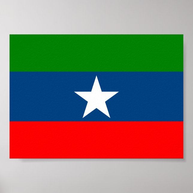 Flagge Ogaden Poster (Vorne)