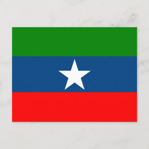 Flagge Ogaden Postkarte
