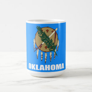Flagge Oklahomas Kaffeetasse