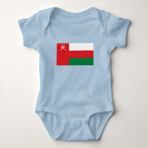 Flagge Omans Baby Strampler