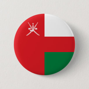 Flagge Omans Button