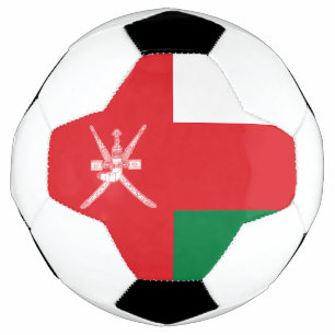 Flagge Omans Fußball