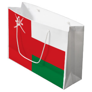 Flagge Omans Große Geschenktüte