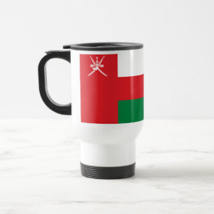 Flagge Omans Reisebecher