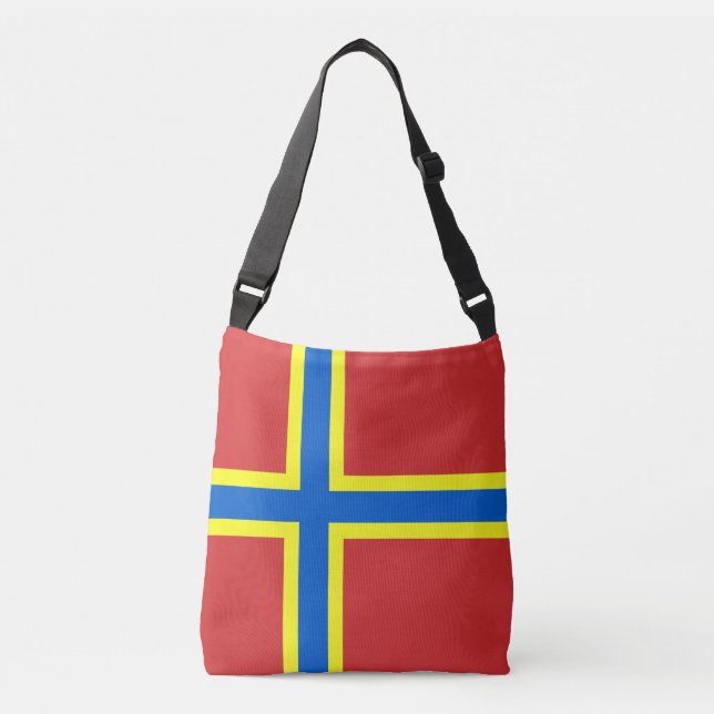 Flagge Orkney Crossbody Bag Tragetaschen Mit Langen Trägern (Vorderseite)