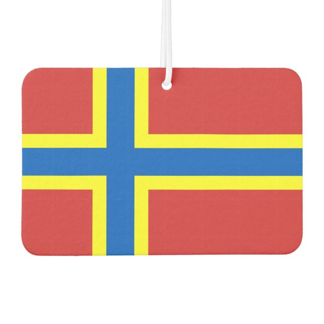 Flagge Orkneys Autolufterfrischer (Vorderseite)