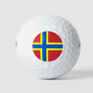 Flagge Orkneys Golfball