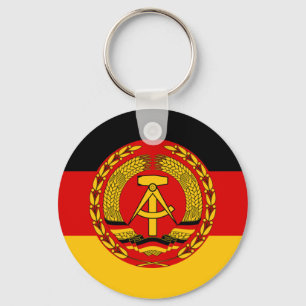 Flagge Ostdeutschlands - DDR (DDR) - NVA Schlüsselanhänger