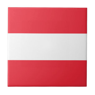 Flagge Österreich Fliese