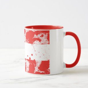 Flagge Österreichs Tasse