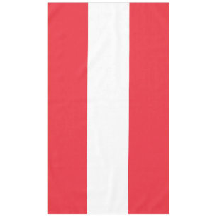 Flagge Österreichs Tischdecke