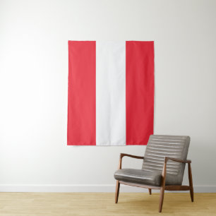 Flagge Österreichs Wandteppich