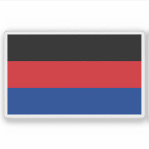 Flagge Ostfriesiens, Niederlande Aufkleber