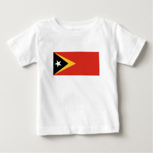 Flagge Osttimors Baby T-shirt