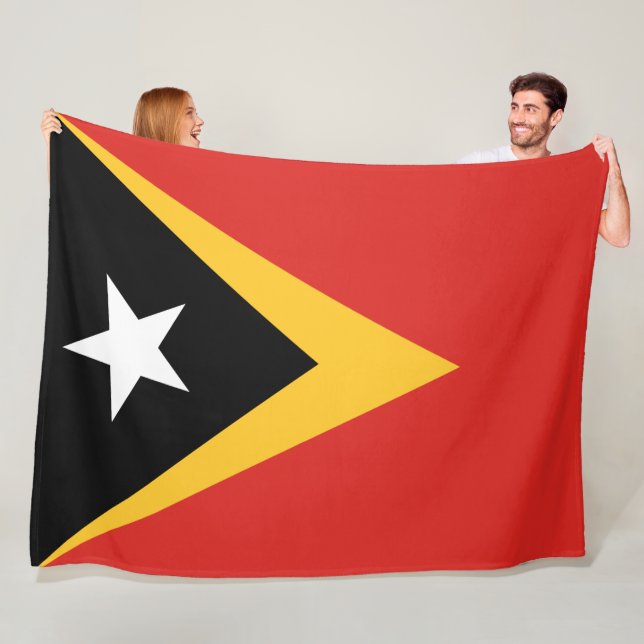 Flagge Osttimors Fleecedecke (Beispiel)