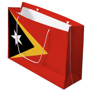 Flagge Osttimors Große Geschenktüte