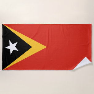 Flagge Osttimors Strandtuch