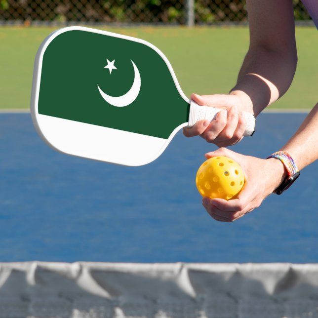 Flagge Pakistans Pickleball Schläger (InSitu)